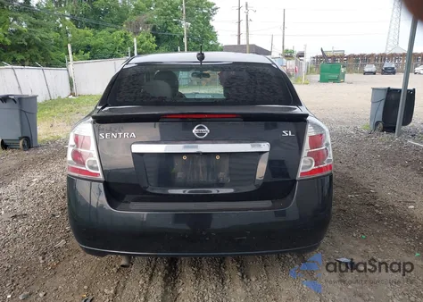2012 Nissan Sentra 2.0 Sl из США, поврежденный, VIN 3N1AB6AP9CL706665